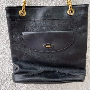 Vintage Bally Leather Shoulder Bag